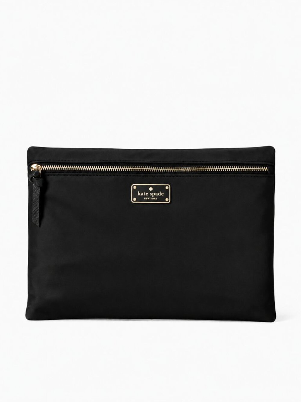 Kate Spade Wilson Road Black Nylon Large Drewe Pouch - NWOT